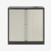 Bisley 1000mm wide Essentials Tambour Unit (1070mm) (1 shelf) Anthracite Grey