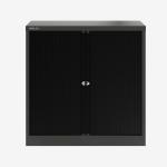 Bisley 1000mm wide Essentials Tambour Unit (1070mm) (1 shelf) Anthracite Grey