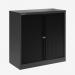 Bisley 1000mm wide Essentials Tambour Unit (1070mm) (1 shelf) Anthracite Grey