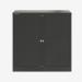 Bisley 1000mm wide Essentials Tambour Unit (1070mm) (1 shelf) Anthracite Grey