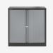 Bisley 1000mm wide Essentials Tambour Unit (1070mm) (1 shelf) Anthracite Grey
