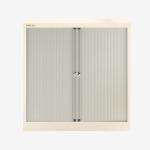 Bisley 1000mm wide Essentials Tambour Unit (1070mm) (1 shelf) Chalk