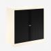 Bisley 1000mm wide Essentials Tambour Unit (1070mm) (1 shelf) Chalk