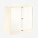 Bisley 1000mm wide Essentials Tambour Unit (1070mm) (1 shelf) Chalk