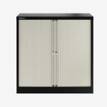 Bisley 1000mm wide Essentials Tambour Unit (1070mm) (1 shelf) Black