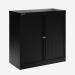 Bisley 1000mm wide Essentials Tambour Unit (1070mm) (1 shelf) Black