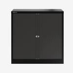 Bisley 1000mm wide Essentials Tambour Unit (1070mm) (1 shelf) Black