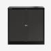 Bisley 1000mm wide Essentials Tambour Unit (1070mm) (1 shelf) Black