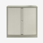 Bisley 1000mm wide Essentials Tambour Unit (1070mm) (1 shelf) Goose Grey