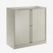 Bisley 1000mm wide Essentials Tambour Unit (1070mm) (1 shelf) Goose Grey