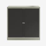 Bisley 1000mm wide Essentials Tambour Unit (1070mm) (1 shelf) Goose Grey