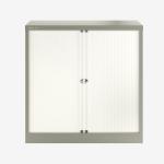 Bisley 1000mm wide Essentials Tambour Unit (1070mm) (1 shelf) Goose Grey