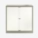 Bisley 1000mm wide Essentials Tambour Unit (1070mm) (1 shelf) Goose Grey