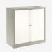 Bisley 1000mm wide Essentials Tambour Unit (1070mm) (1 shelf) Goose Grey