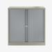 Bisley 1000mm wide Essentials Tambour Unit (1070mm) (1 shelf) Goose Grey