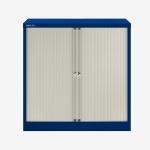 Bisley 1000mm wide Essentials Tambour Unit (1070mm) (1 shelf) Oxford Blue