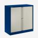 Bisley 1000mm wide Essentials Tambour Unit (1070mm) (1 shelf) Oxford Blue