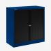 Bisley 1000mm wide Essentials Tambour Unit (1070mm) (1 shelf) Oxford Blue