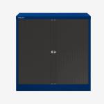 Bisley 1000mm wide Essentials Tambour Unit (1070mm) (1 shelf) Oxford Blue