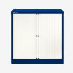 Bisley 1000mm wide Essentials Tambour Unit (1070mm) (1 shelf) Oxford Blue
