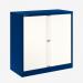 Bisley 1000mm wide Essentials Tambour Unit (1070mm) (1 shelf) Oxford Blue