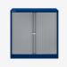 Bisley 1000mm wide Essentials Tambour Unit (1070mm) (1 shelf) Oxford Blue