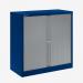 Bisley 1000mm wide Essentials Tambour Unit (1070mm) (1 shelf) Oxford Blue