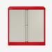 Bisley 1000mm wide Essentials Tambour Unit (1070mm) (1 shelf) Cardinal Red