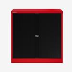 Bisley 1000mm wide Essentials Tambour Unit (1070mm) (1 shelf) Cardinal Red