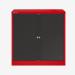 Bisley 1000mm wide Essentials Tambour Unit (1070mm) (1 shelf) Cardinal Red