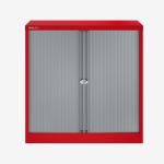 Bisley 1000mm wide Essentials Tambour Unit (1070mm) (1 shelf) Cardinal Red