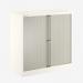 Bisley 1000mm wide Essentials Tambour Unit (1070mm) (1 shelf) Traffic White