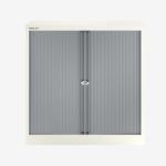 Bisley 1000mm wide Essentials Tambour Unit (1070mm) (1 shelf) Traffic White