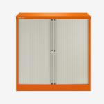 Bisley 1000mm wide Essentials Tambour Unit (1070mm) (1 shelf) Bisley Orange