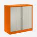 Bisley 1000mm wide Essentials Tambour Unit (1070mm) (1 shelf) Bisley Orange