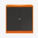 Bisley 1000mm wide Essentials Tambour Unit (1070mm) (1 shelf) Bisley Orange