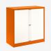 Bisley 1000mm wide Essentials Tambour Unit (1070mm) (1 shelf) Bisley Orange