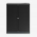 Bisley 1000mm wide Essentials Tambour Unit (1270mm) (2 shelves) Anthracite Grey