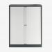 Bisley 1000mm wide Essentials Tambour Unit (1270mm) (2 shelves) Anthracite Grey