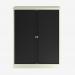 Bisley 1000mm wide Essentials Tambour Unit (1270mm) (2 shelves) Chalk