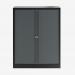Bisley 1000mm wide Essentials Tambour Unit (1270mm) (2 shelves) Black