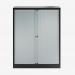 Bisley 1000mm wide Essentials Tambour Unit (1270mm) (2 shelves) Black