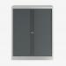 Bisley 1000mm wide Essentials Tambour Unit (1270mm) (2 shelves) Goose Grey
