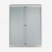 Bisley 1000mm wide Essentials Tambour Unit (1270mm) (2 shelves) Goose Grey