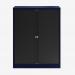 Bisley 1000mm wide Essentials Tambour Unit (1270mm) (2 shelves) Oxford Blue