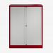 Bisley 1000mm wide Essentials Tambour Unit (1270mm) (2 shelves) Cardinal Red