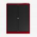 Bisley 1000mm wide Essentials Tambour Unit (1270mm) (2 shelves) Cardinal Red