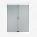 Bisley 1000mm wide Essentials Tambour Unit (1270mm) (2 shelves) Traffic White