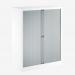 Bisley 1000mm wide Essentials Tambour Unit (1270mm) (2 shelves) Traffic White