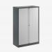 Bisley 1000mm wide Essentials Tambour Unit (1570mm) (3 shelves) Anthracite Grey